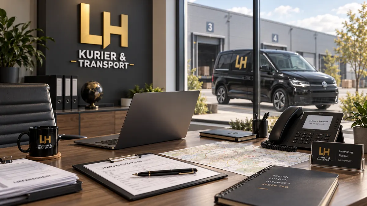 Büro von LH Kurier & Transport